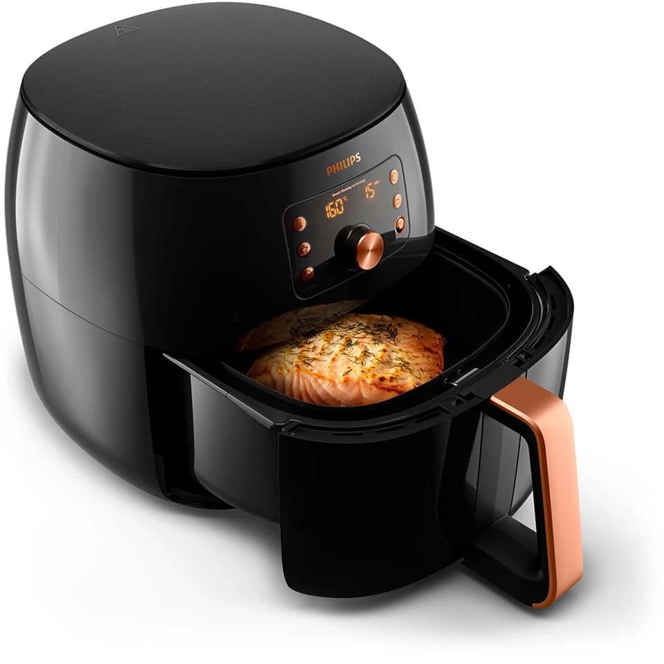 Philips HD9867/90 Siyah Bakır Airfryer XXL Fritöz