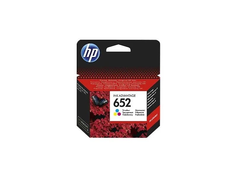 HP F6V24AE Renkli Mürekkep Kartuş (652)