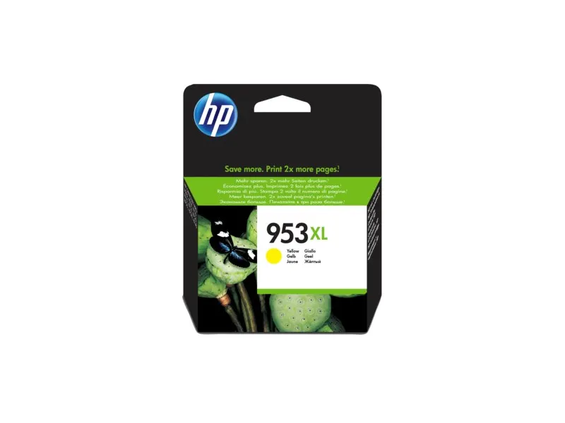 HP F6U18AE Sarı Renkli Mürekkep Kartuş (953XL)