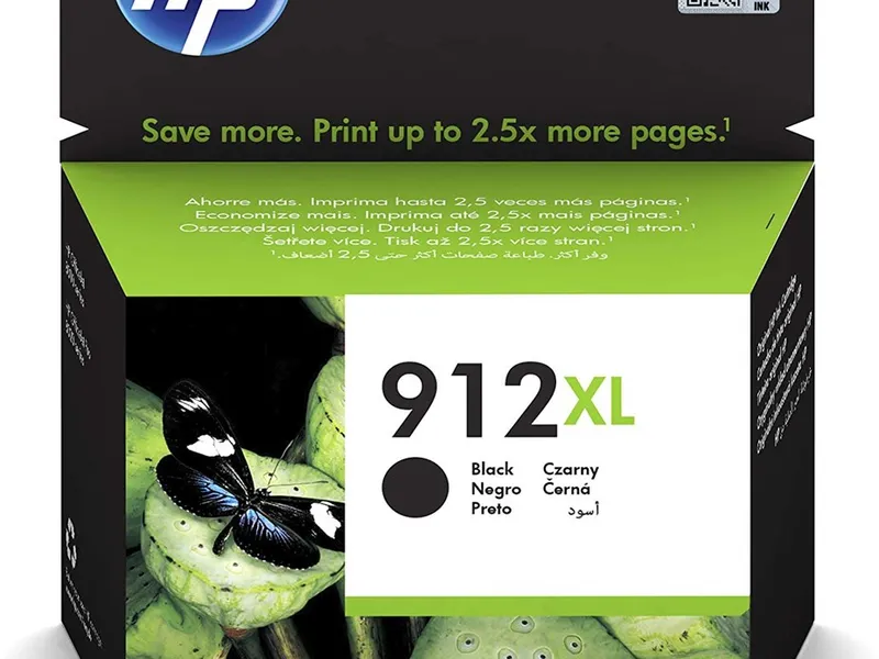 HP 3YL84AE Siyah Mürekkep Kartuş (912XL)