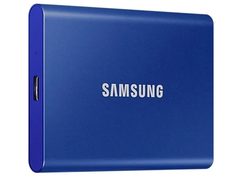 Samsung T7 2TB Usb 3.2 Gen 2 Type-C Mavi