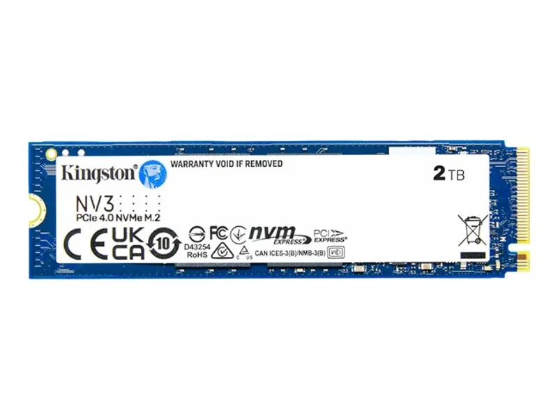 Kingston NV3 2TB M.2 NVMe SSD (6000-5000MBs)
