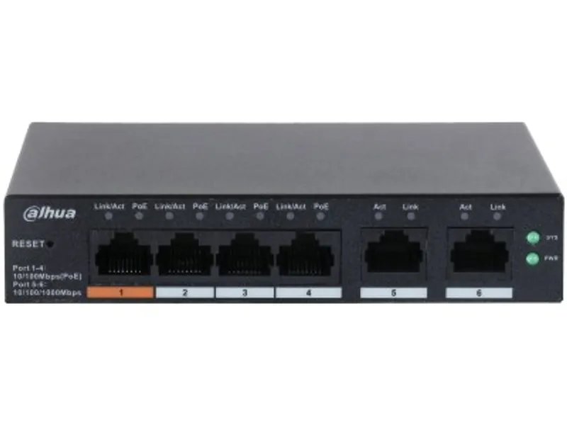 Dahua 4 Port 100Mbps Cloud PoE (CS4006-4ET-60)