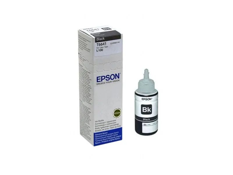 Epson T6641 Siyah Ink Container 70ml