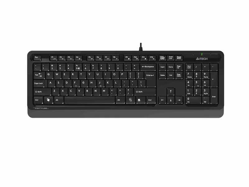 A4-Tech FK10 Q Klavye Gri USB - Multimedya