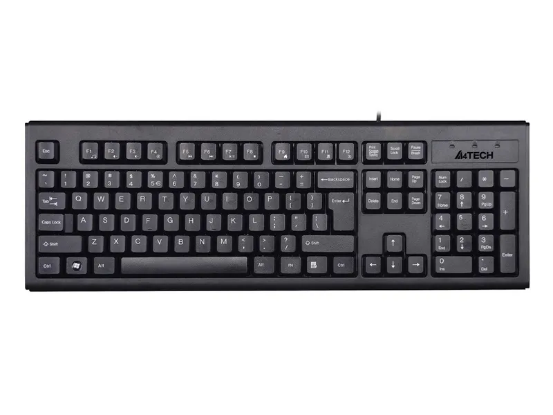 A4-Tech KM-720 Q Klavye Siyah USB - Multimedya