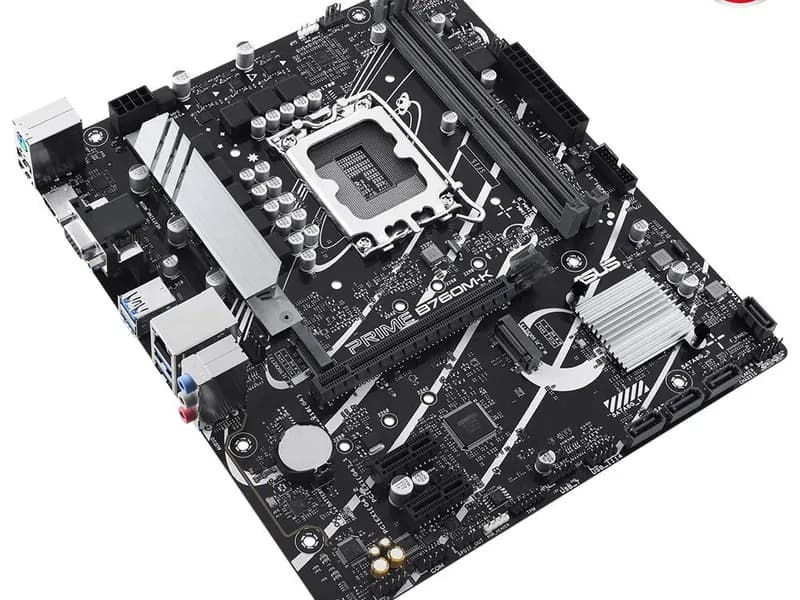 Asus Prime B760M-K D5 Intel B760 Soket 1700 DDR5 8000(OC)MHz mATX Gaming (Oyuncu) Anakart