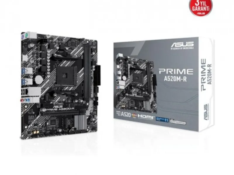 ASUS PRIME A520M-R DDR4 4600MHz mATX AM4