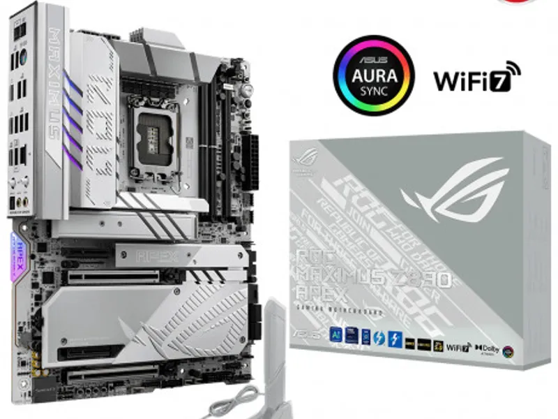 ASUS ROG MAXIMUS Z890 APEX DDR5 6XM2 USB3.2 WIFI7 RGB LAN ATX