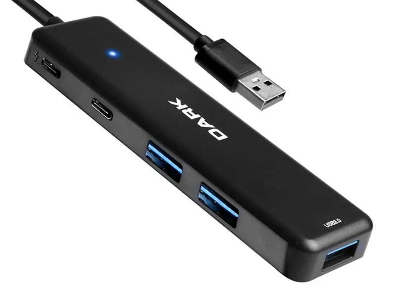 Dark DK-AC-USB347 3 Port USB-A / 2 Port Type-C