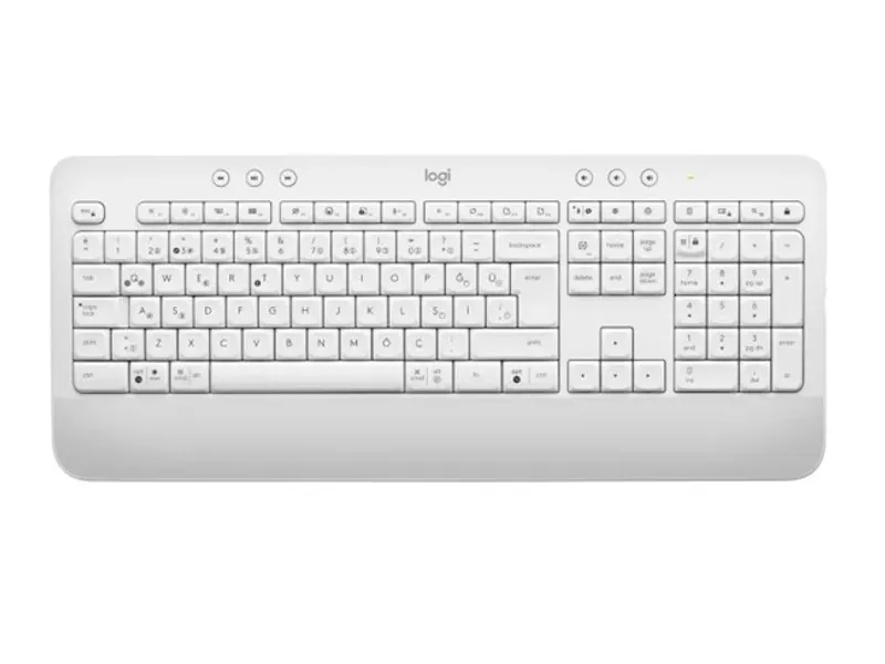 Logitech K650 Signature Kablosuz Klavye - Beyaz