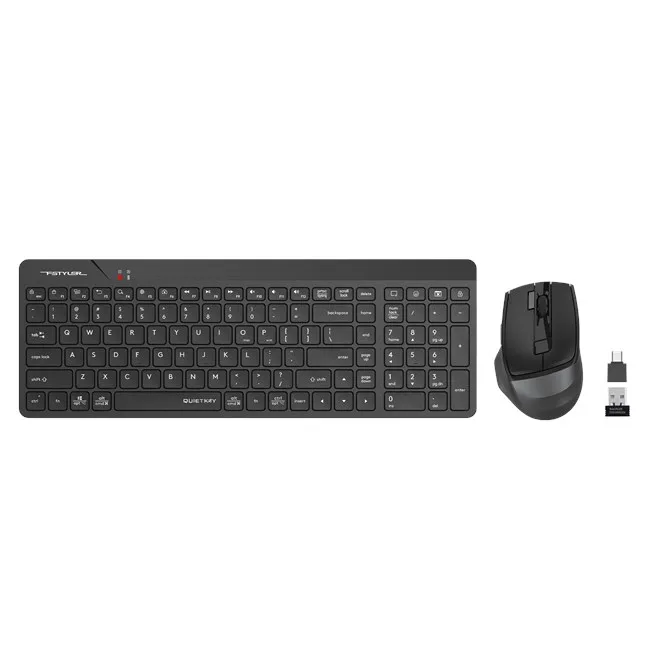 A4-Tech Kablosuz Set Siyah (FG2400 AIR2)