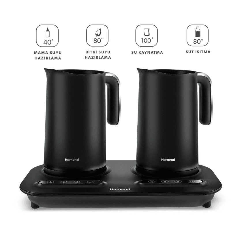 Homend Pottoman Plus 1888H Otomatik Türk Kahvesi ve İçecek Hazırlama Makinesi 3 in 1