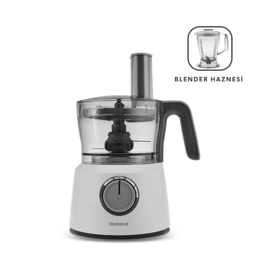 Homend Functionall 2846H Blender Hazneli Mutfak Robotu Krem