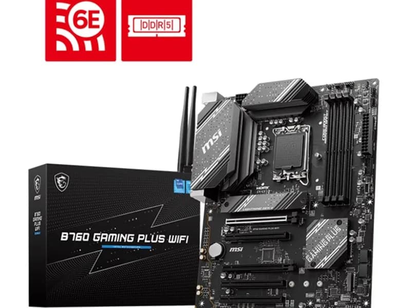 MSI B760 Gaming Plus Wifi D5 1700P Hdmi Dp