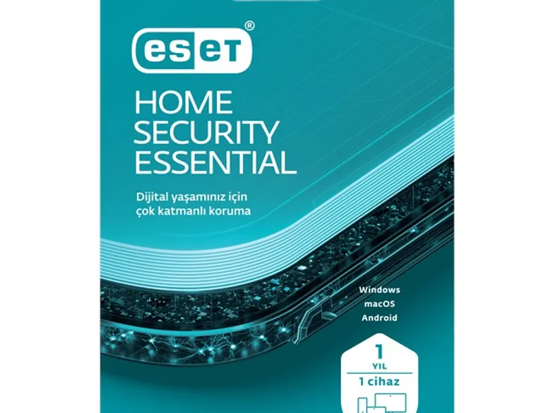 ESET Home Security Essential (1 Kull./1 Yıl Kutu)
