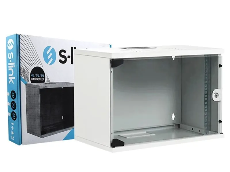 S-link 4U Soho Rack Kabin 19 inc W 530mm D 400mm