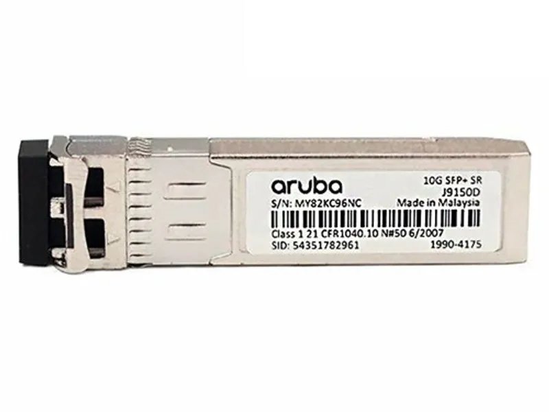 HPE Aruba J9150D 10G SFP+ LC SR 300m MMF XCVR