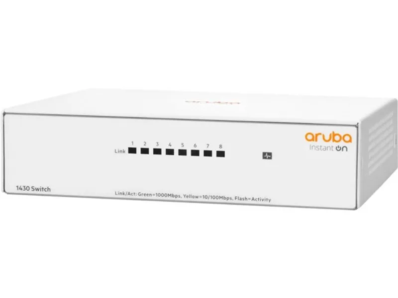 HPE Aruba Instant On R8R45A 1430-8G Yönetilemez