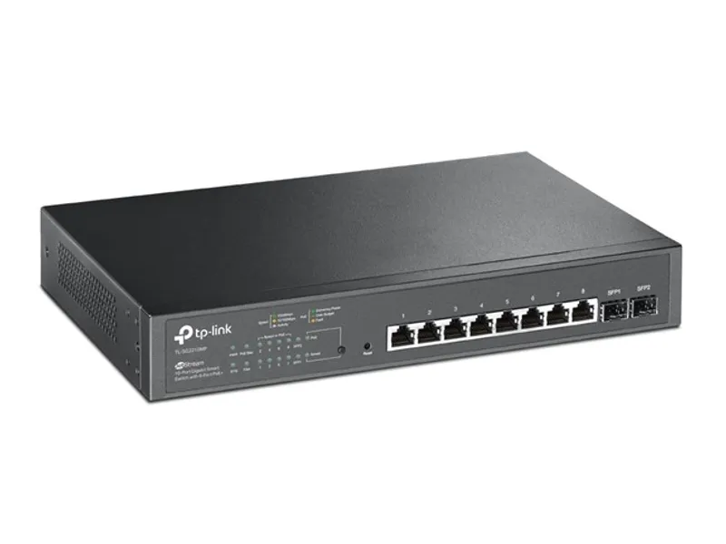 Tp-Link Omada TL-SG2210MP 8 Port Gigabit Switch