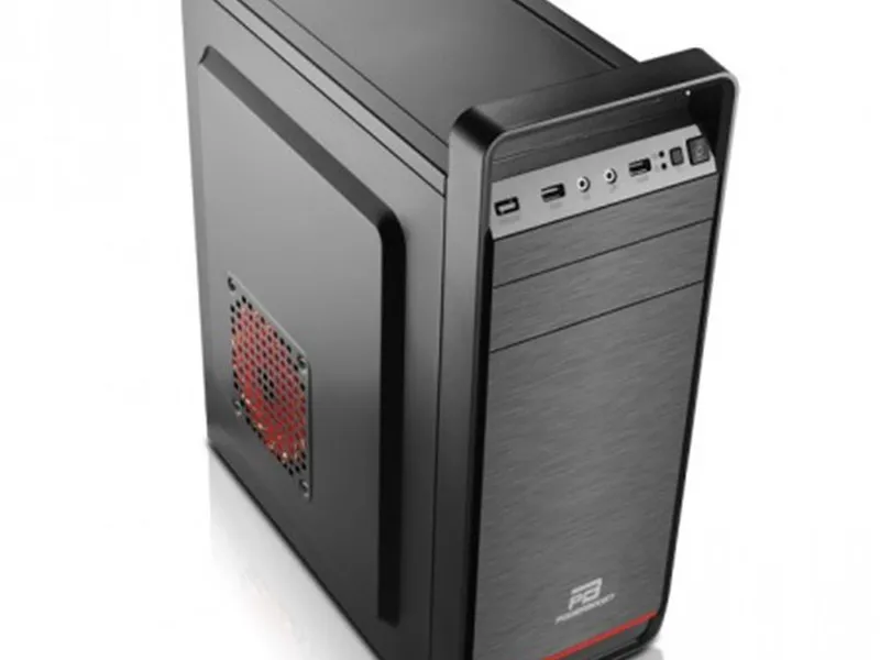 PowerBoost VK-A005S 250w ATX kulplu Shiny Piano Siyah Kasa