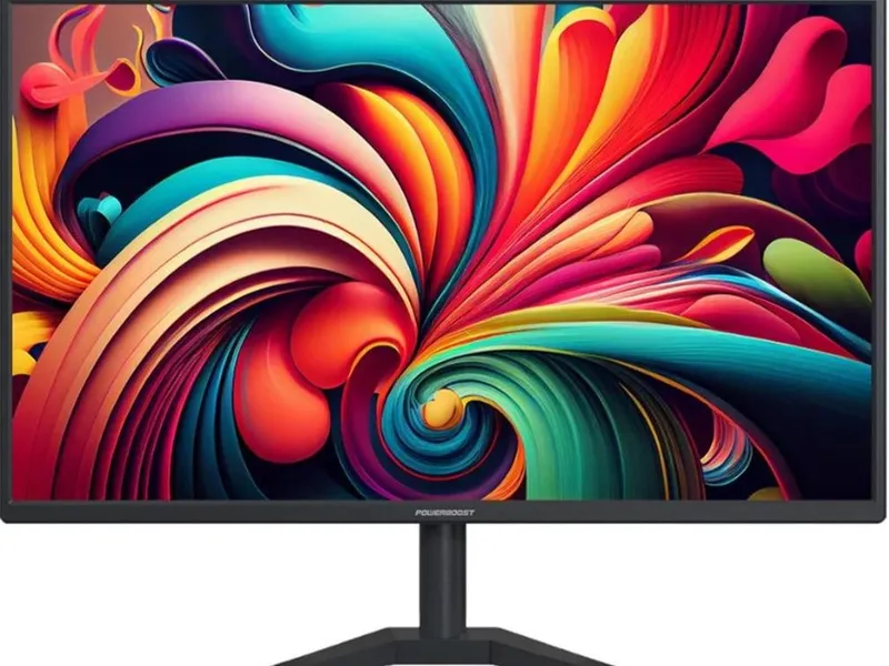 PowerBoost PB-M24VH 24" 5ms 1920x1080 FHD 75Hz TN Panel VGA+HDMI Slim Frame PC Monitör